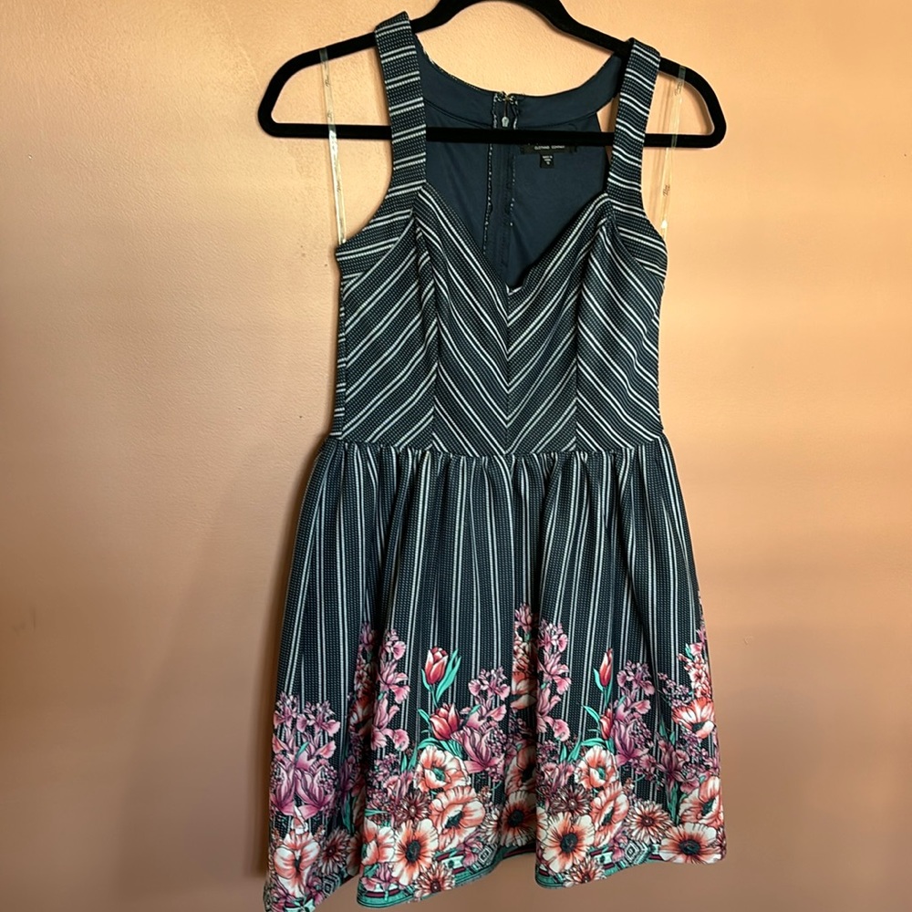 TRIXXI floral knee length dress (11)